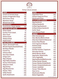 Hotel President - Woodlands Restaurant menu 1