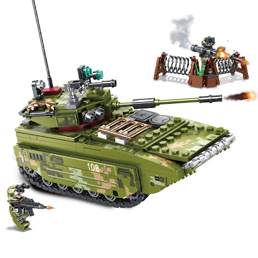 Title 4, Tank Model Assembly Puzzle Toy An engaging puzz...