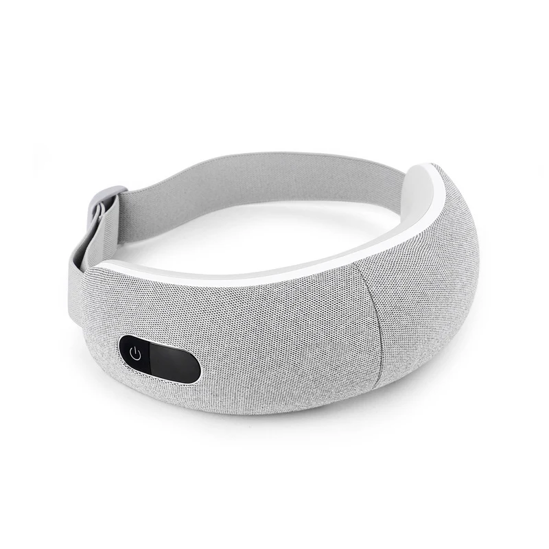 Masseur Oculaire Intelligent avec Airbag, Vibration, Compression Chauffante et Bluetooth Soulage Fatigue Oculaire & Circulation.