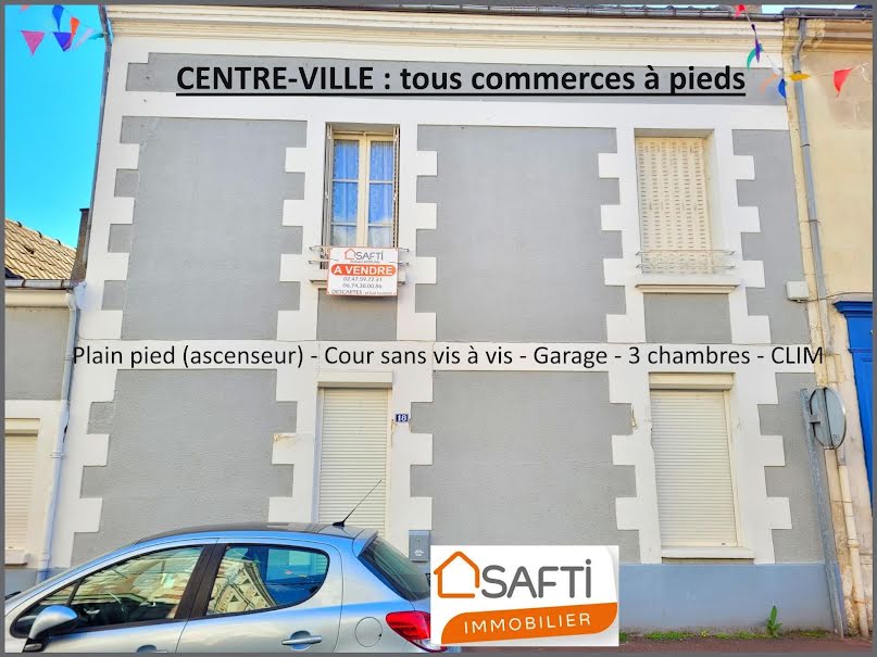 Vente maison 5 pièces 125 m² à Descartes (37160), 158 000 €