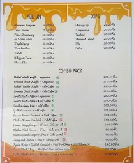 Nutty Waffle menu 3