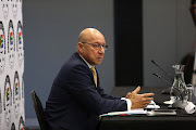 Former Finance Minister Trevor Manuel gives testimony before the state capture commission of inquiry sitting in Parktown, Johannesburg on February 28 2019. 