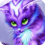 Fluffy kitty live wallpaper Apk