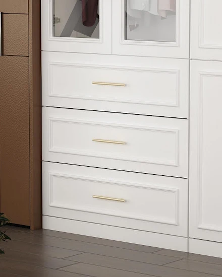 Extra Wide Wardrobe Armoire with 2/4/8 Doors,Drawers,Stor... - 2