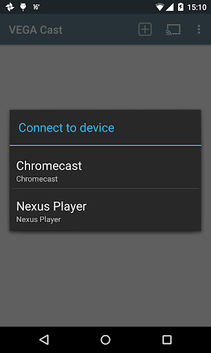 VEGA Cast (Chromecast)