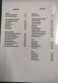 Banaras snacks centre menu 2