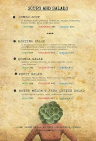 Imperfecto menu 1