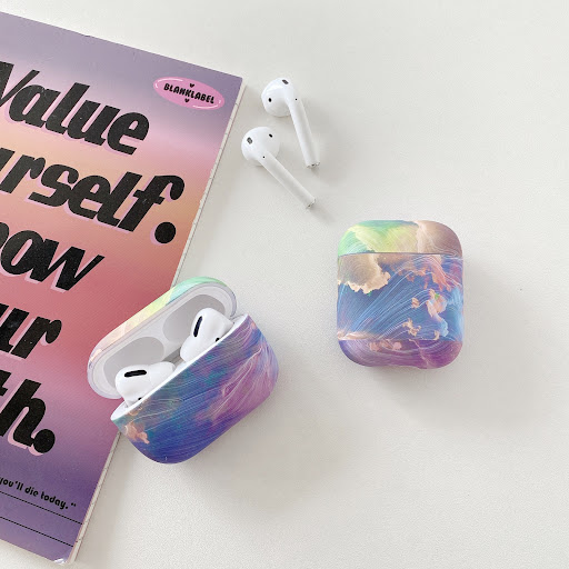 Title 14, Colorful sky earphone protective cover compatib...