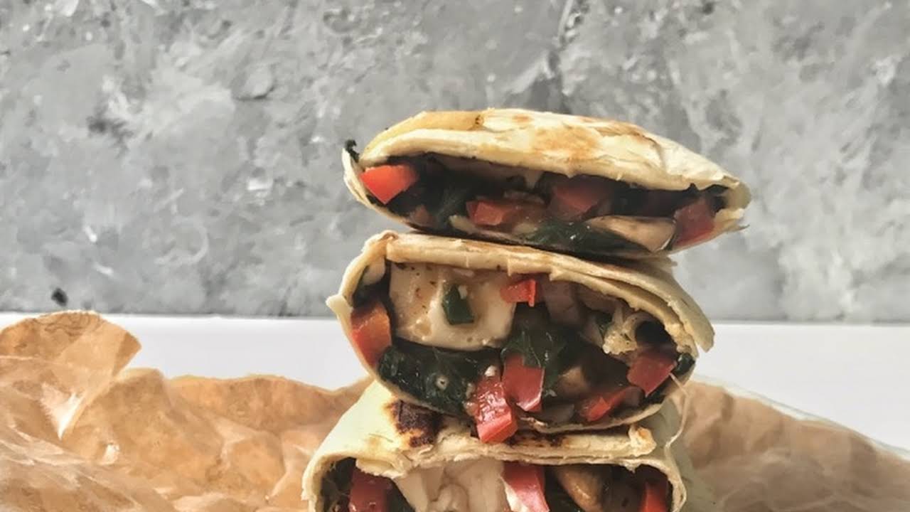 Vegan Mediterranean Wraps - The Stingy Vegan