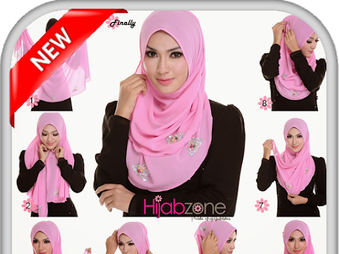 Download Video Tutorial Hijab Segi Empat Pesta