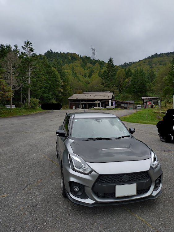 スイフトスポーツのJTP峠ステッカー・名刺も貼り貼り・野麦峠・ついでにみちめぐ・Team 03'zに関するカスタム事例の投稿画像4枚目