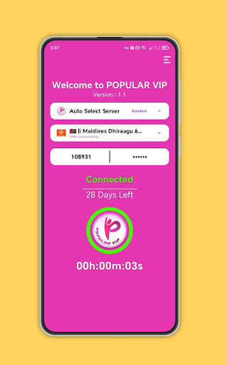 Screenshot Popular VIP VPN