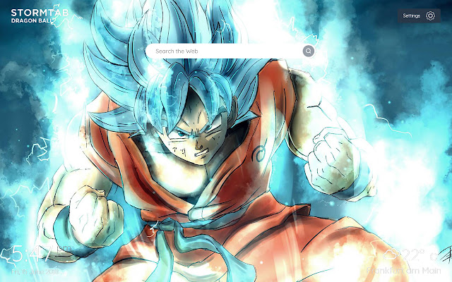 Dragon Ball Super Wallpapers & New Tab