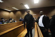 Operation Dudula leader Nhlanhla 'Lux' Dlamini appears in the Roodepoort magistrate's court on March 28 2022.