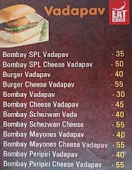 Eat Eroo - Bombay Vada Pav menu 3