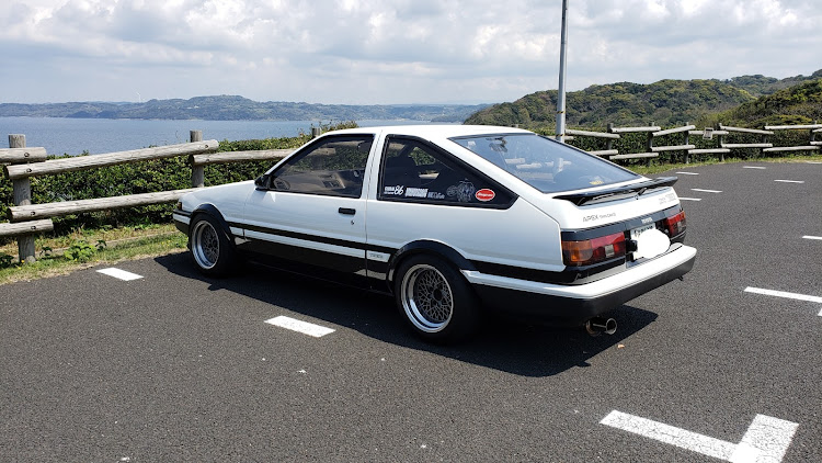 スプリンタートレノの車検完了・タイヤ交換・ホイール交換・車高調整・ドライブに関するカスタム事例の投稿画像7枚目
