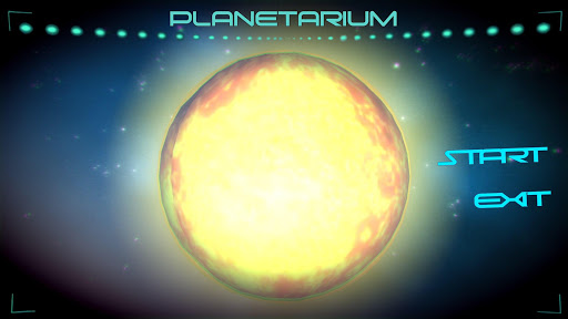 Planetarium - try gravity game