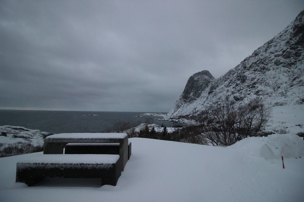 В погоне за снежными пейзажами (острова Lofoten в Новом 2020 году)