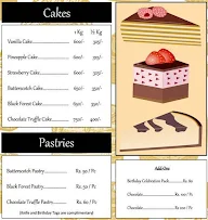 Dayal Bakery menu 2