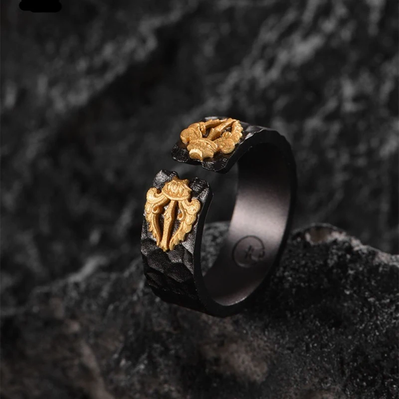 Bague Rétro Réglable Femme Bijou de Mode Design Vintage Accessoire Élégant et Polyvalent Ajustement Confortable Idéal pour Offrir
