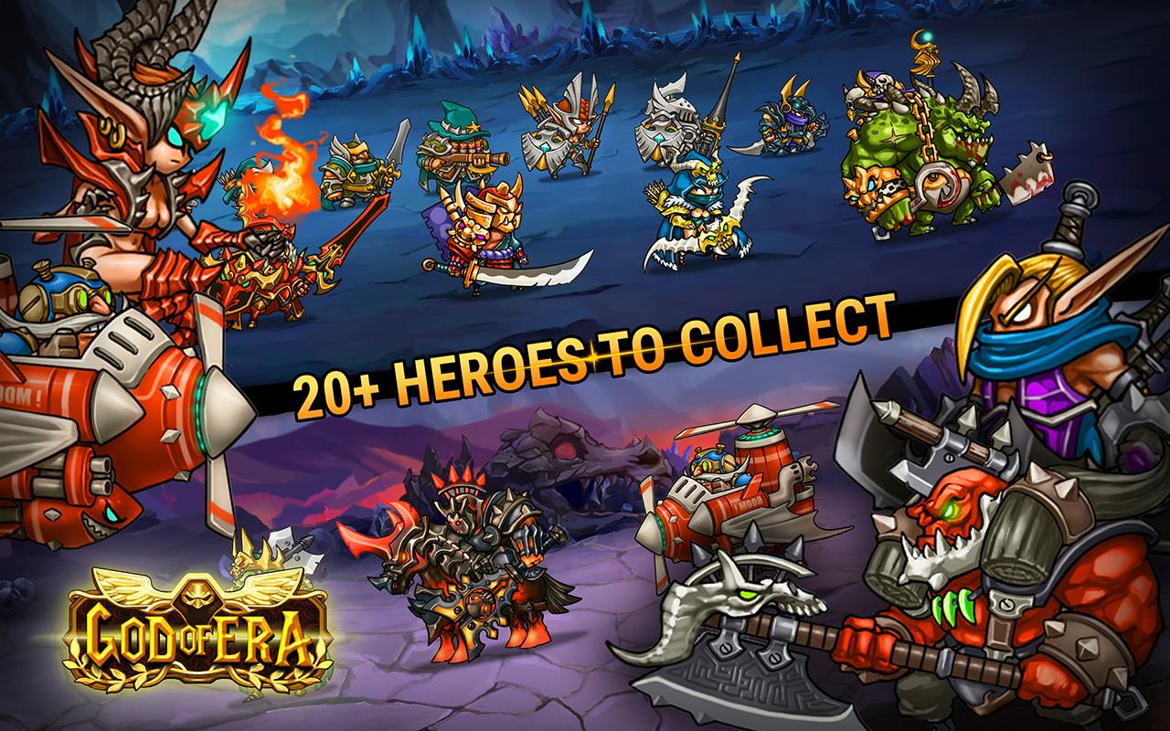 God of Era: Heroes War - Game hành động nhập vai mới nhất