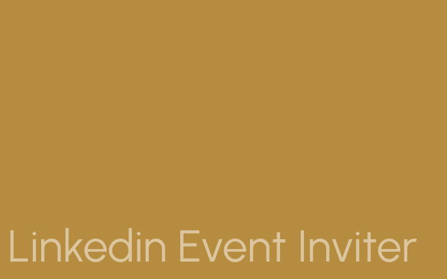 Linkedin Event Inviter Preview image 3