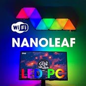 Đèn Nanoleaf Tam Giác Trang Trí Gaming - Sync Màu Màn Hình - Nháy Theo Nhạc - 118 Hiệu Ứng Màu