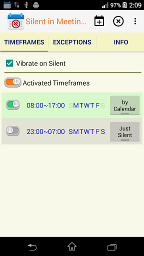 Silent in Meeting by Calendar