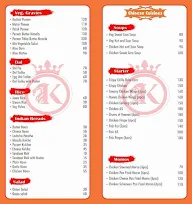 Kesari Restaurant menu 2