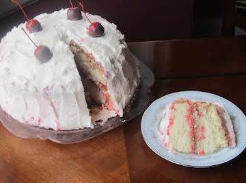 Cherry Smashed Cake