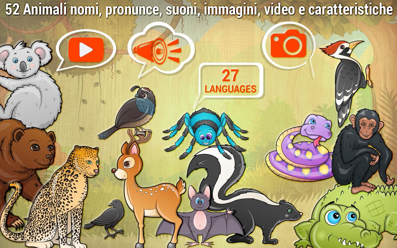 Android application Free Kids Puzzle Game - Animal screenshort