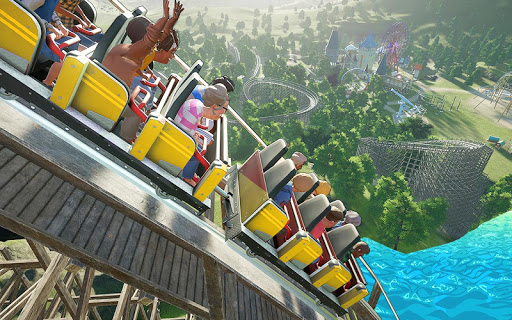 Roller Coaster Games Theme Park Ride