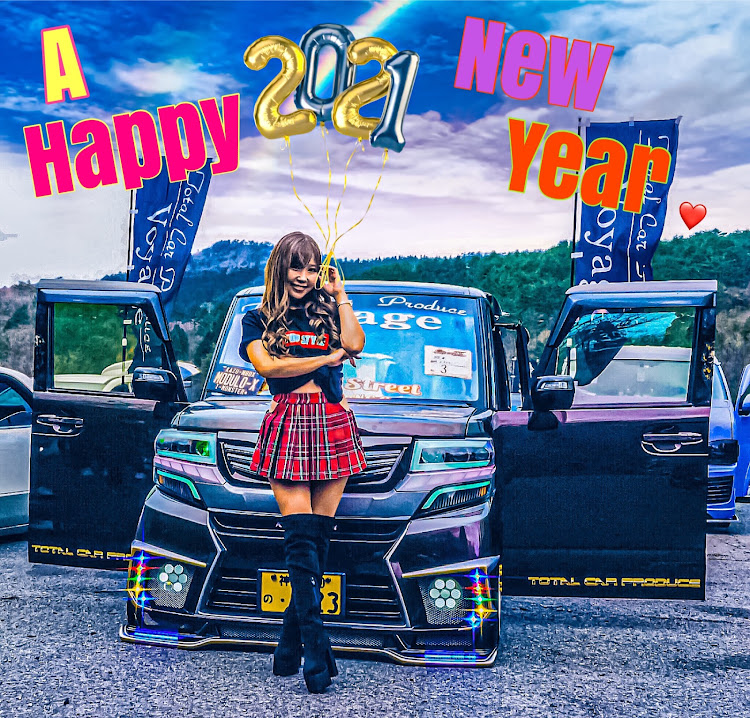 Nボックスカスタムの新年のご挨拶・今年もイベント入賞目指して頑張る所存です😁・CｰHR ROWENコンプリートもカスタム止まりません〜爆笑😂😂・引き続きよろしくお願いします🙇‍♂️🙇‍♂️🙇‍♂️・医療従事者に感謝とエールを‼️に関するカスタム事例の投稿画像1枚目