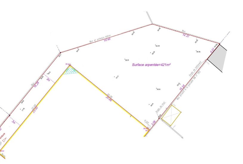  Vente Terrain à bâtir - 421m² à Brétignolles-sur-Mer (85470) 