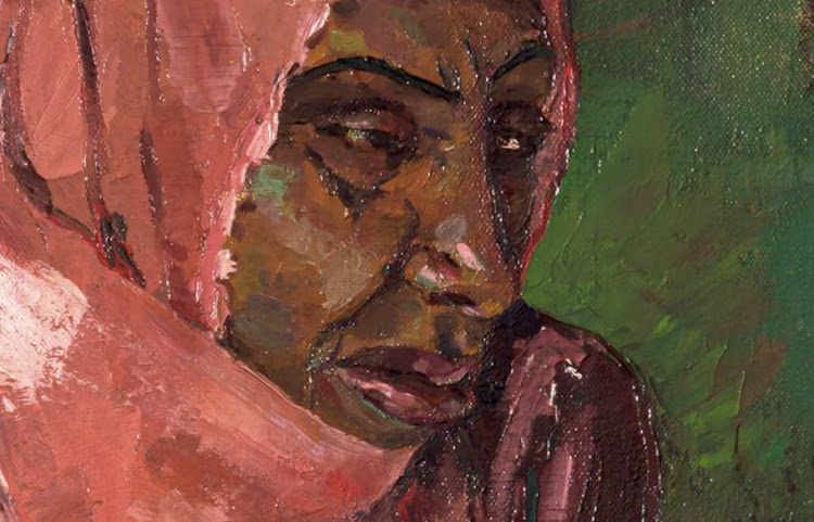Detail from Irma Stern's 1941 painting 'Psychic: An Old Malay Woman', which sold for R7.5m at a Cape Town auction on June 8 2022. Picture: STRAUSS & CO.