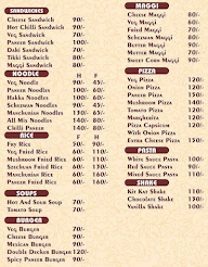 Bhavya Sports Food Center & Cafe menu 1