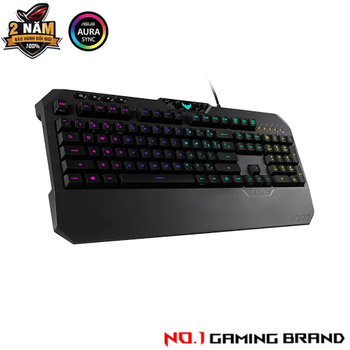 Bàn phím giả cơ ASUS TUF K5 (Fullsize/RGB Aura Sync)