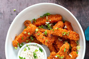 Vegan Firecracker Tofu Wings