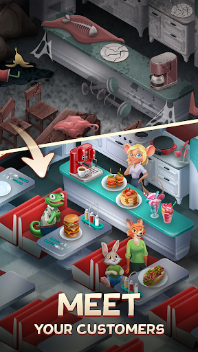 Screenshot Merge Inn - Cafe Merge Game