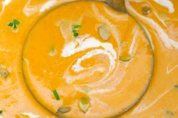 Instant Pot Roasted Butternut Squash Soup