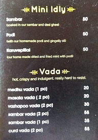 The Old Madras Cafe menu 4