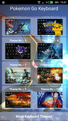 キーボードテーマポケモン Androidアプリ Applion