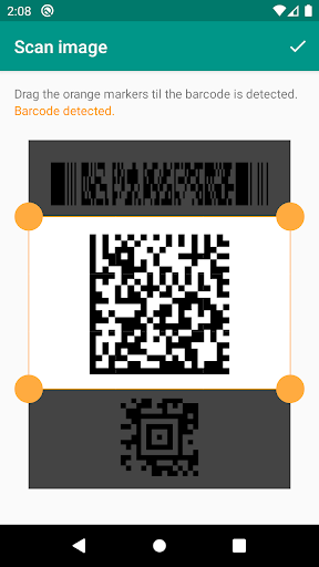 Screenshot QR & Barcode Reader