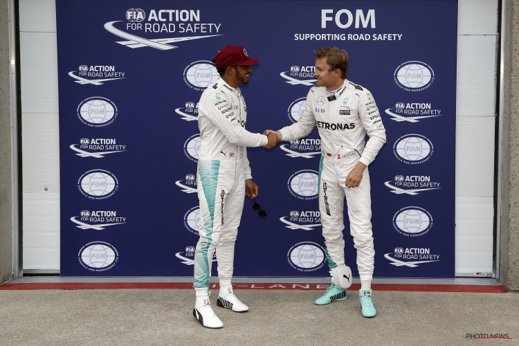 Rosberg is héél aardig op dreef: drie op drie voor Mercedes, Hamilton opnieuw tweede