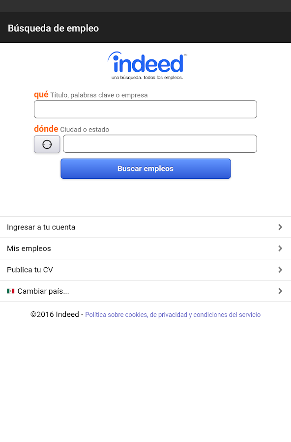  Indeed: Búsqueda de empleo: captura de pantalla 