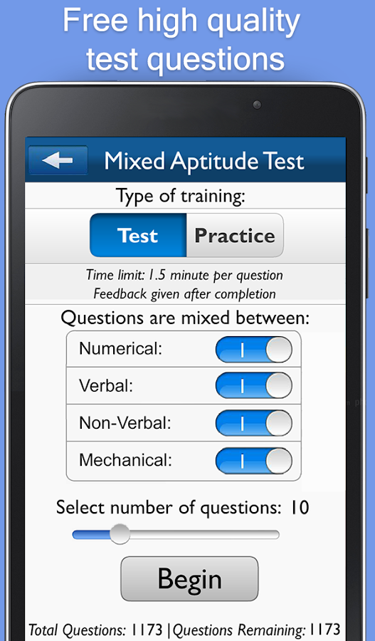 Aptitude Test Trainer Android Apps On Google Play