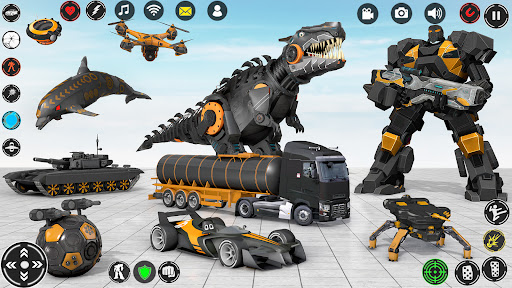 Screenshot Dolphin Robot Transform Wars