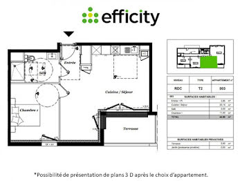 appartement à La Mézière (35)