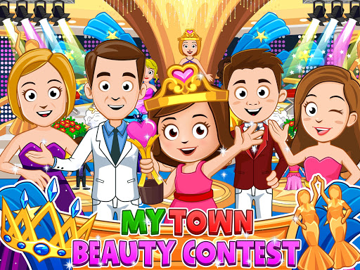 My Town : Beauty Contest - Girls Dress up & makeup apkpoly screenshots 15
