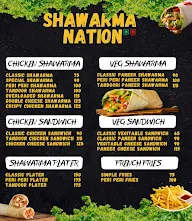 Shawarma Nation menu 2